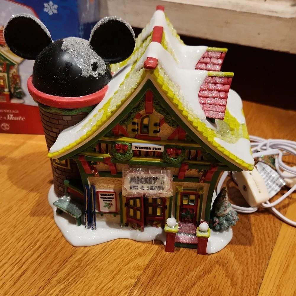 Mickey's Ski & Skate Department 56 Christmas Village